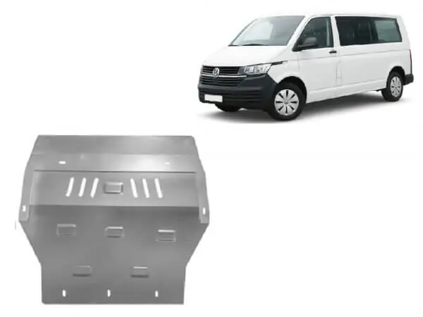 Osta Tänään Pohjapanssari Volkswagen Caravelle (2019-2022), moottori, vaihdelaatikko, jäähdytin, etupuskuri, alumiinia 🙂