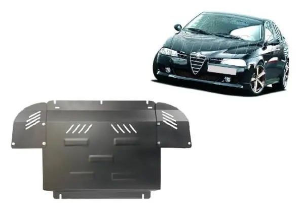 Merkkituote Pohjapanssari Alfa Romeo 156 (1997-2003), moottori, vaihdelaatikko, jäähdytin, terästä 🙂