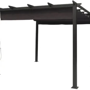 Halpa Hinta Pergola katteella 3 x 3 m, Mayer Garden 🙂