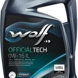 Moottoriöljy OFFICIALTECH 0W-16, 5 l, Wolf 🙂 Bestseller