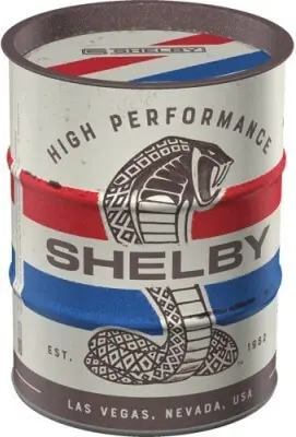 Säästölipas tynnyri, Shelby American Muscle Cobra, Nostalgic Art 🙂 Aito