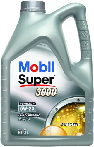 Moottoriöljy 5W-20 Super 3000 Formula F, Mobil 🙂 Asiakkaiden Suosikki