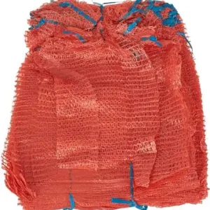 Tilaa Nyt Verkkosäkki 30 kg kiristysnarulla, oranssi, Geko (100 kpl) 🙂