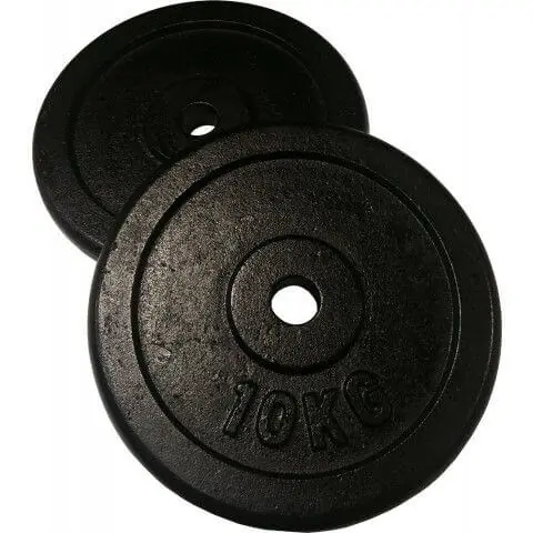 Levypainot 2 x 2,5 kg (50 mm), Fit n Shape đ Erikoistarjous
