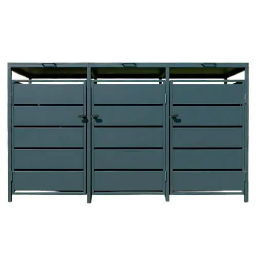 Sertifioitu Roskakatos Premium 207x82x121cm, Fornorth đ