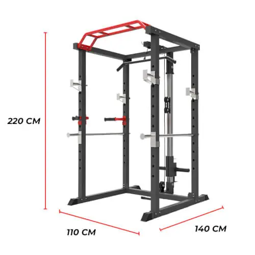 Viimeinen Mahdollisuus Kyykkyhäkki Core Power Rack, Nordcore 🙂