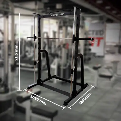 Smith-kyykkyteline Core Smith Half Rack, Nordcore đ Vain Rajoitetun Ajan