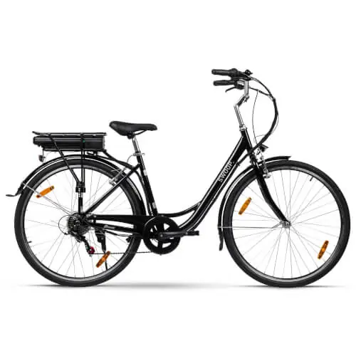 Naisten sähköpyörä Classic 28", Swoop 🙂 Kuuma Tarjous
