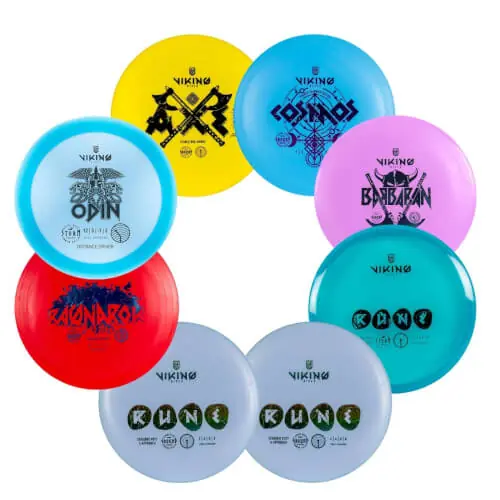 Frisbeegolfsetti Starter Set 8 kiekkoa, Viking Discs đ Aito