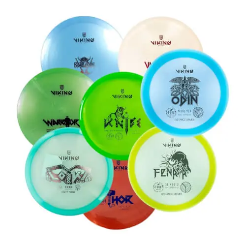 Erikoistarjous Kiekkosetti Tournament Set, 8 kiekkoa, Viking Discs đ