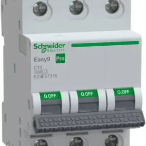 Johdonsuojakatkaisija Easy9 MCB 3C16 6 kA, Schneider Electric 🙂 Lähetetään Heti