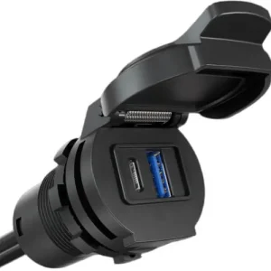 Löytö Pinta-asennettava USB-C/A laturi 6/30 W, AquaAmp 🙂