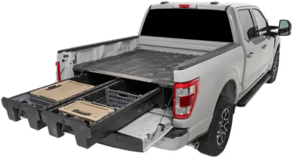 Vetolaatikkojärjestelmä 5’1″ lavalle, Chevrolet Colorado 2024➟, Decked 🙂 Tilaa Nyt