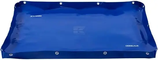 Edullinen Muotoiltava suoja-allas 110 x 85 cm, Derblaue 🙂