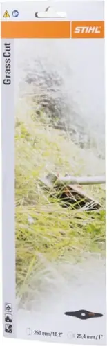 Lähetetään Heti Raivaussahan terä 260 mm, 2 hammasta, reikä 25,4 mm, Stihl 🙂