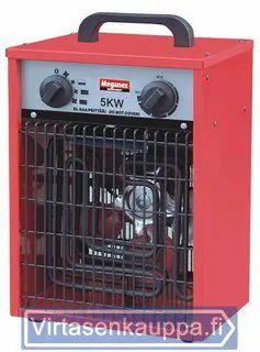 Kausialennus Sähkölämmitin 5 kW / 400 V, Meganex 🙂
