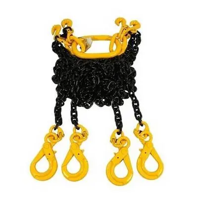 Asiakkaiden Suosikki 4-haarainen nostoketju 6 mm / 2 m, Strongline đ