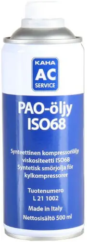 PAO-kompressoriöljy 🙂 Uusi Kokoelma