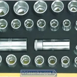 Alkuperäinen Hylsyavainsarja 1/2", TCS 50/51/52/32, Stahlwille 🙂