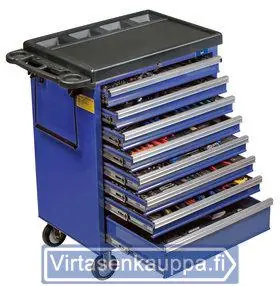 Iso työkaluvaunu + työkalut (yli 900 osaa) 🙂 Viimeinen Mahdollisuus