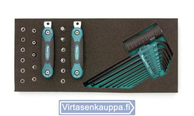 Kuusiokolo- & Torx-hylsysarja, avaimet ja 1/4"-hylsyt 🙂 Pakollinen (Must-Have)
