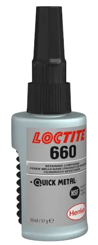 Älä Missaa Laakerikiinnite quickmetal 50 ml LO660, Loctite 🙂
