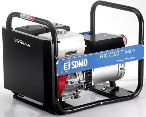 Suosittu Aggregaatti Honda HX7500T, 230 V & 400 V / 2,3 kW & 6 kW, SDMO đ