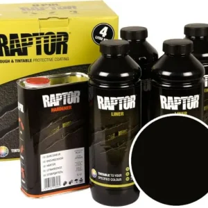 Lavapinnoite Raptor, musta, 3,8 l, U-Pol 🙂 Ilmainen Palautus