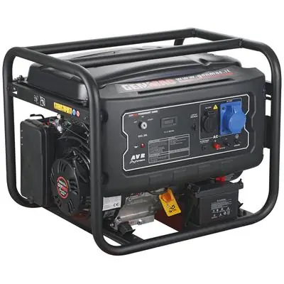 Aggregaatti Powersmart G6000E, 230 V / 5,5 kW, Genmac 🙂 Löytö