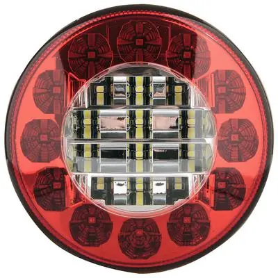 Led-takavalo 10-30V pyöreä, sumu/peruutus, CRX 🙂 Vain Tänään