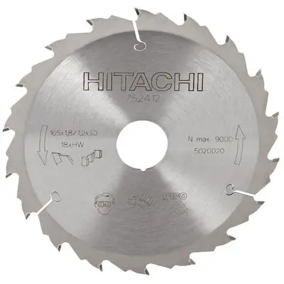 Sirkkelinterä 165 x1,8/1,2 x 30 Z18, Hitachi 🙂 Flash-Tarjous