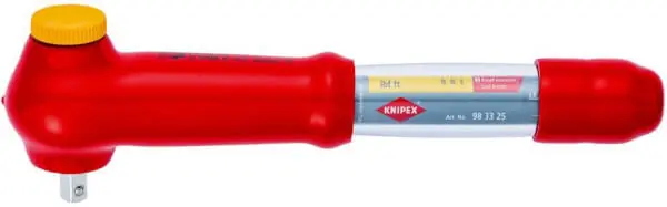 Suosittu Momenttiavain VDE eristetty 3/8" 5-25Nm, Knipex đ
