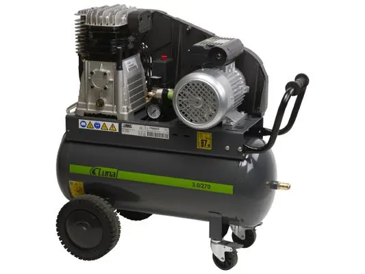 Turvallinen Maksu Mäntäkompressori, siirrettävä, Luna ACB3.0-50T 🙂