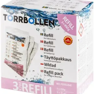 Kosteudenpoistajan täyttöpakkaus (3 kpl), Torrbollen 🙂 Vain Rajoitetun Ajan