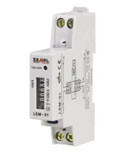 Korkea Laatu Analoginen kWh-mittari (1-vaihe) 🙂