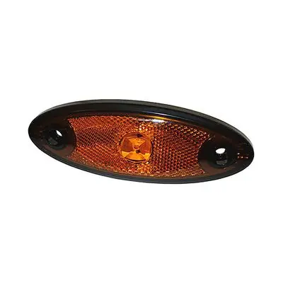 Alennettu Hinta Led äärivalo Hella 12V keltainen (343 690 Hella musta reunus) 🙂