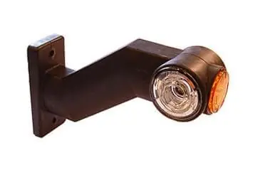 Led- äärivalo, puna-valkoinen (kumivarrella), Jokon 🙂 Alennettu