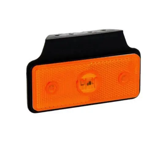 Alennus Led-sivuäärivalo kulmakiinnikkeellä 12-36 V 🙂