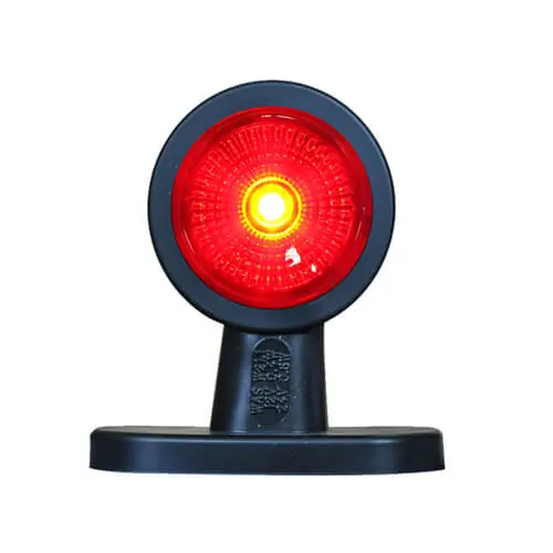 Led-äärivalo 12-24 V, puna-valkoinen, Was 🙂 Halpa