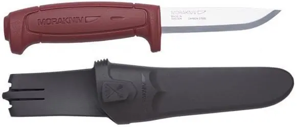 Mora-puukko hiiliterästä (punainen) 🙂 Aito