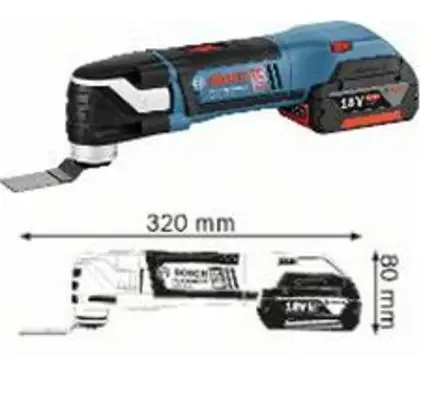 Multi-Cutter -monityökalu GOP 18 V-EC, Bosch 🙂 Lähetetään Heti
