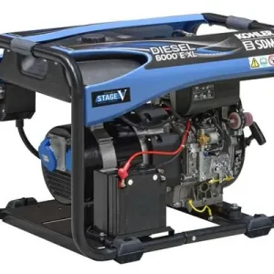 Aggregaatti Diesel 6000 E XL C5 (4,9 kW), SDMO 🙂 Osta Nyt
