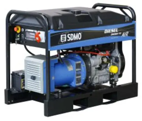 Aggregaatti 15.2 kW (diesel), SDMO 🙂 Ilmainen Palautus