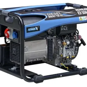 Aggregaatti Diesel 6500 TE XL C5 (5.2 kW), SDMO 🙂 Suoraan Valmistajalta