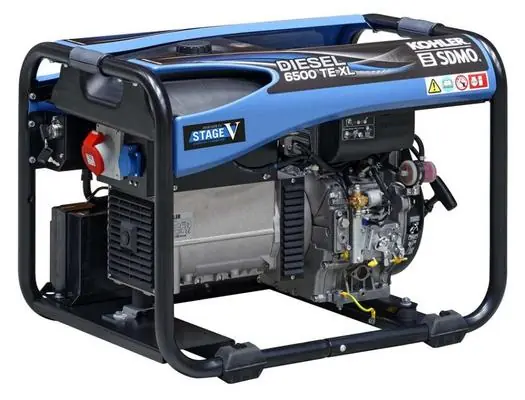 Aggregaatti Diesel 6500 TE XL C5 (5.2 kW), SDMO 🙂 Suoraan Valmistajalta