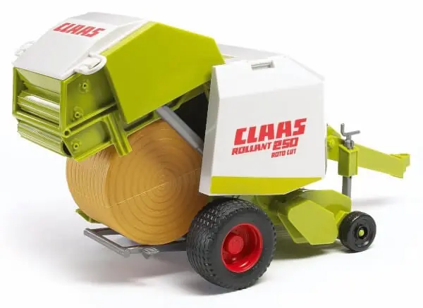 Ilmainen Palautus Lelu Pyöröpaalain Claas Rollant 250 (1 16), Bruder 🙂