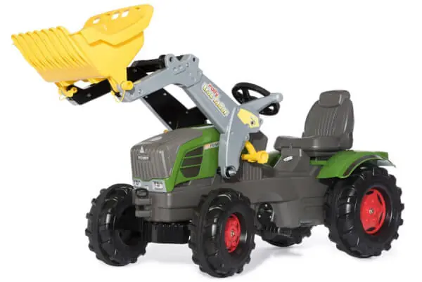 Fendt 211 Vario -polkutraktori etukuormaajalla, Rolly Toys đ Superhinta