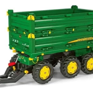 3-akselinen monitoimiperäkärry polkutraktoriin, John Deere, Rolly Toys 🙂 Tukkuhinta
