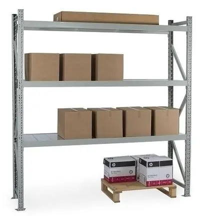 Metallihylly perusosa (2500 x 1800 x 600 mm / 480 kg), 3 tasoa đ Superhinta