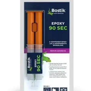 Pikatoimitus Epoksiliima 90 Seconds 24 ml, Bostik 🙂